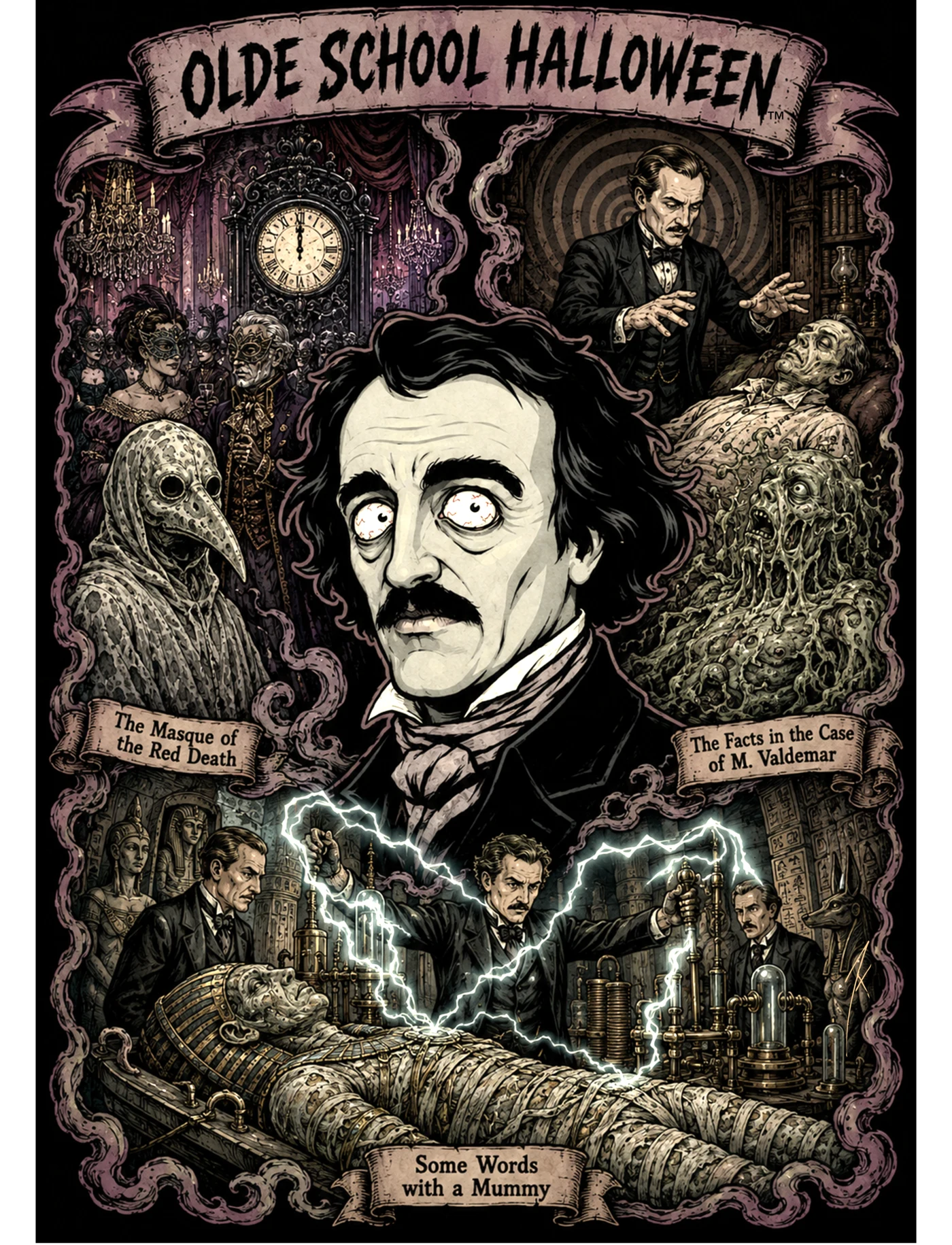 Edgar Allan Poe 2 poster art