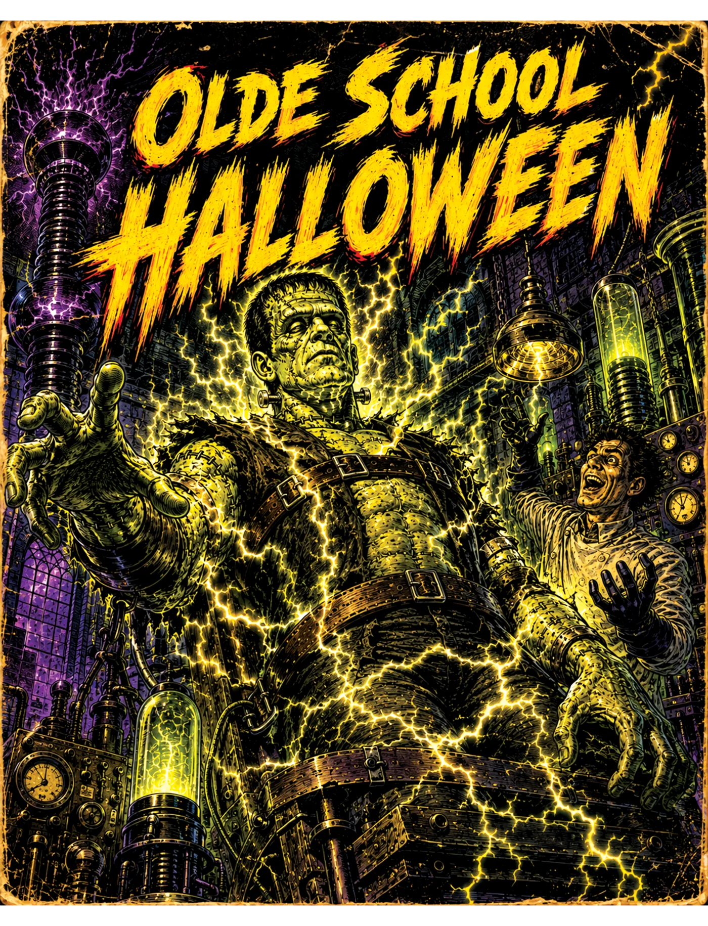 Frank's Wild All Hallows Eve poster art