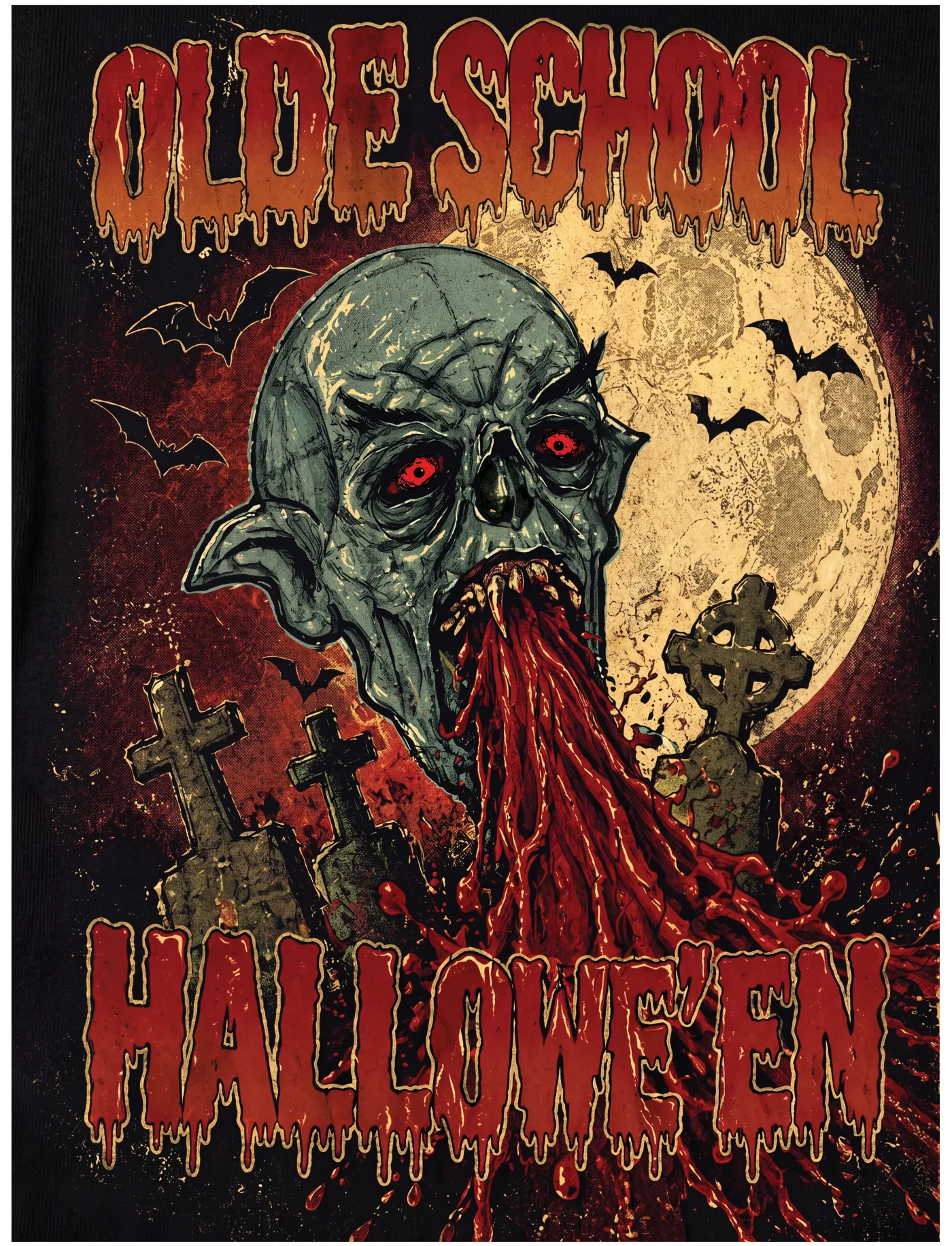 Graveyard Blood-Chuck poster art