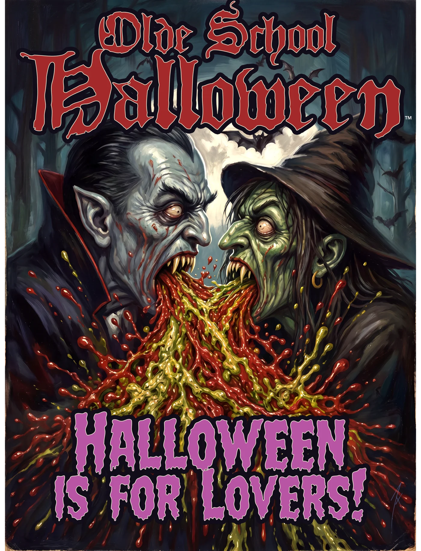 Halloween is for Lovers poster art
