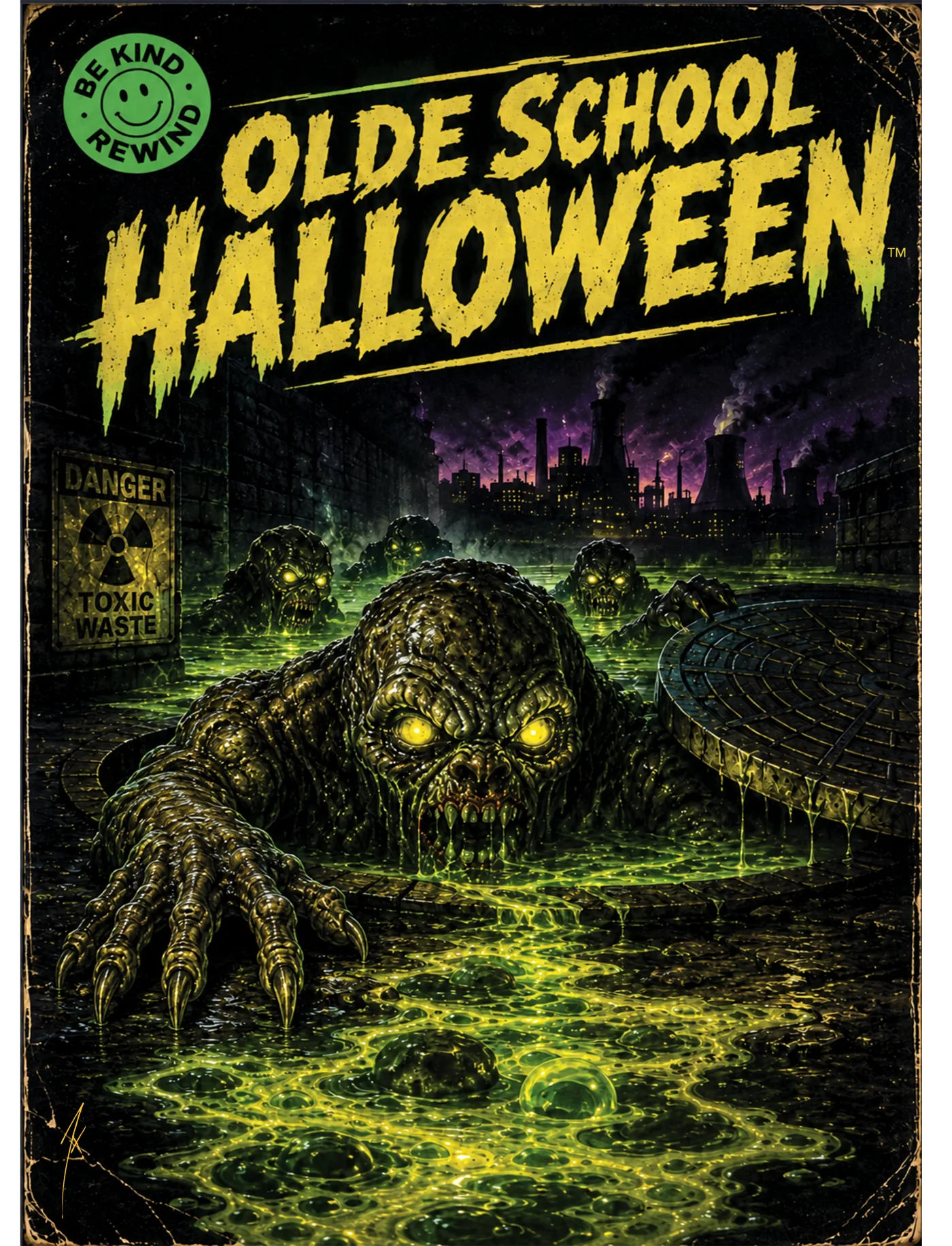 Hungry Nuked Sewer Mutants poster art