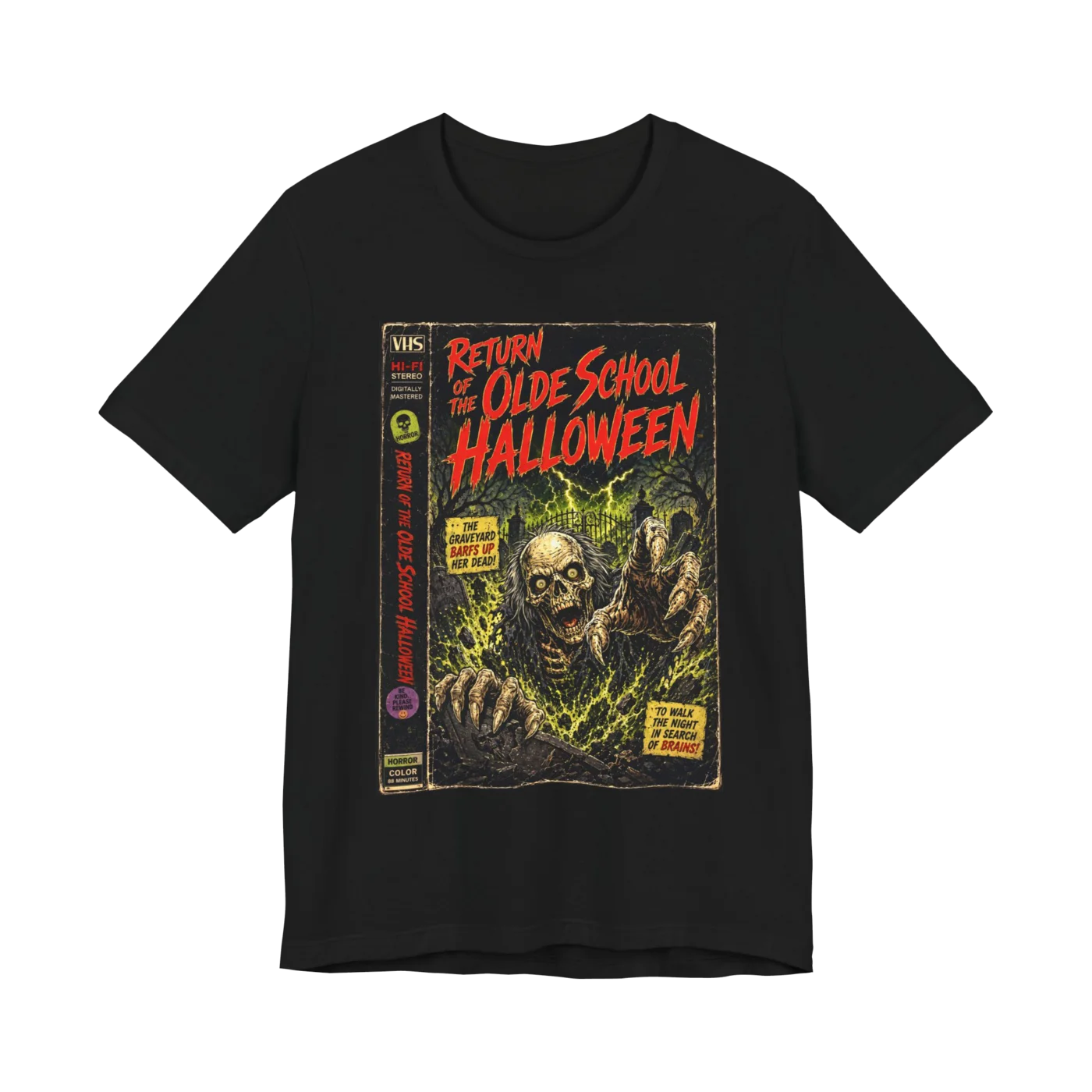 Return of the Olde School Halloween t-shirt
