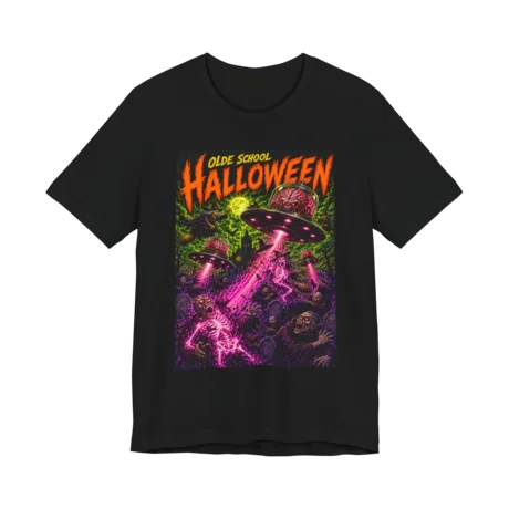 Spacebrains vs. Witches vs. Vampyr Monks Part 2 t-shirt