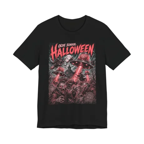Spacebrains vs. Witches vs. Vampyr Monks t-shirt