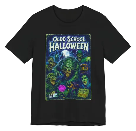 Werewolf vs. Zombies LSD t-shirt